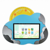 Профессиональный сенсорный настенный игровой комплекс "Говорящее облачко" - «globural.ru» - Апрелевка