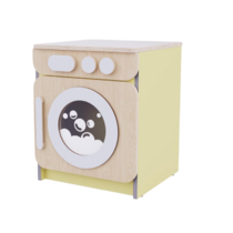 Стиральная машина из коллекции «НЕГА» (желтый) - «globural.ru» - Апрелевка