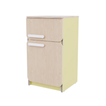 Холодильник из коллекции «НЕГА» (желтый) - «globural.ru» - Апрелевка