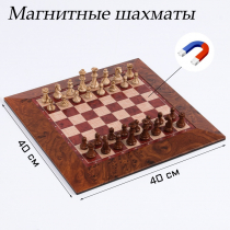 Шахматы магнитные доска и фигуры из пластика - «globural.ru» - Апрелевка
