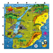 Коврик для логобота Пчелка "Остров/ На берегу моря" - «globural.ru» - Апрелевка