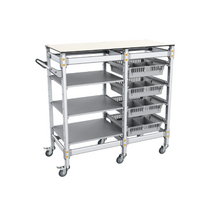 Тележка 2-х секционная для учебных наборов и цифровых лабораторных комплексов SenseDisc - «globural.ru» - Апрелевка