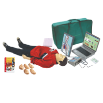 "Максим В/Р" Тренажёр сердечно-лёгочной и мозговой реанимации взрослого и ребёнка с обучающей компьютерной анимационной программой - «globural.ru» - Апрелевка