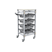 Тележка 1-секционная для учебных наборов и цифровых лабораторных комплексов SenseDisc - «globural.ru» - Апрелевка