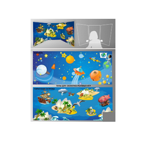 Стенд для сюжетно-ролевых игр 2-х сторонний (пиратские острова, космос) - «globural.ru» - Апрелевка