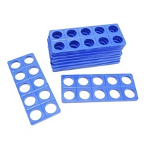 Нумирошка. Набор из 10 пластиковых форм - «Десятки» по методике Нумикон - «globural.ru» - Апрелевка