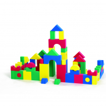 Блоки геометрические мягкие. Набор для класса. - «globural.ru» - Апрелевка