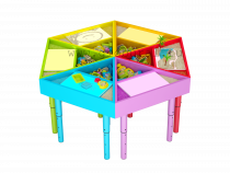 Творческая лаборатория. Стол для детей. Комплектация оптима. - «globural.ru» - Апрелевка