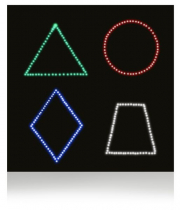 Интерактивная панель «Цветные фигуры-4» (вариант 2) - «globural.ru» - Апрелевка