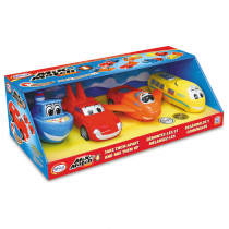 Магнитный конструктор Транспорт "Смешай и собери". Малыш. Стартовый набор 3-5 лет. - «globural.ru» - Апрелевка