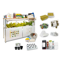 Комплект конструктор "Гидропонная установка 2 способа выращивания" 1400•600•1000мм - «globural.ru» - Апрелевка