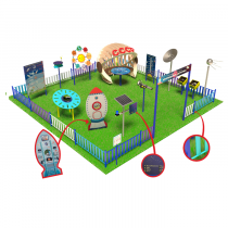 Космическая площадка (комплект Про плюс) - «globural.ru» - Апрелевка