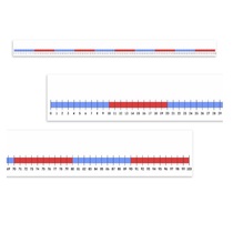 Нумирошка. Числовая прямая 0-100 по методике Нумикон - «globural.ru» - Апрелевка