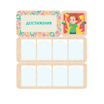 Информационный стенд «Достижения» 100.5 х 111 см - «globural.ru» - Апрелевка