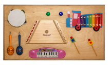 Тактильная панель с музыкальными инструментами (вариант 2) - «globural.ru» - Апрелевка