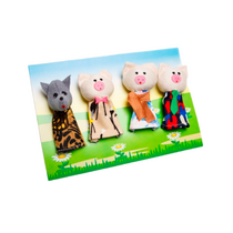 Набор пальчиковых кукол к сказке "Три поросенка" - «globural.ru» - Апрелевка