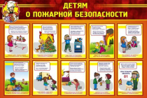 Стенд "Детям о пожарной безопасности" - «globural.ru» - Апрелевка