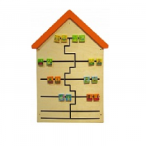 Дидактическая панель "Домик мечты" - «globural.ru» - Апрелевка