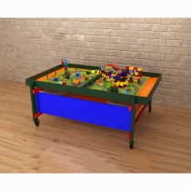 STEAM Многофункциональный стол Весёлые пчёлки оранжевый - «globural.ru» - Апрелевка