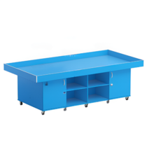 Стол для робототехники с дверками (синий) - «globural.ru» - Апрелевка
