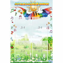 Стенд "Музыкальный киоск" с 4 карманами - «globural.ru» - Апрелевка