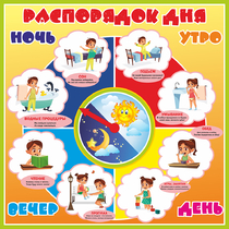 Стенд "Распорядок дня" - «globural.ru» - Апрелевка