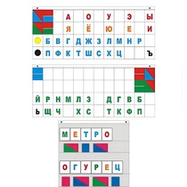 Демонстрационное пособие "Касса "Лента букв" - «globural.ru» - Апрелевка