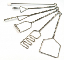 Комплект "Постановочные зонды с витыми ручками с колечком" (мини 6 штук)  - «globural.ru» - Апрелевка