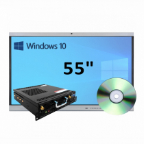 Интерактивная панель 55" (встроенный ПК, Win10) - «globural.ru» - Апрелевка