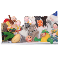 Комплект театральных кукол "Русские народные сказки" - «globural.ru» - Апрелевка