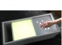 Интерактивный стол «Малыш», совмещенный со столом для рисования песком и с кармашком для песка - «globural.ru» - Апрелевка