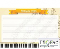 Стенд "Нотный стан" - «globural.ru» - Апрелевка