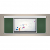 Многофункциональная раздвижная система аудиторных досок 65'' - «globural.ru» - Апрелевка