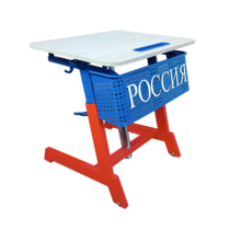 Стол ученический одноместный "Патриот-1п" на газовом лифте (р.гр. № 3-7 и наклоном столешницы ) - «globural.ru» - Апрелевка