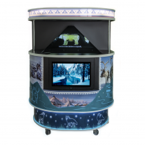 Голографическая 3D пирамида «PILLAR» - «globural.ru» - Апрелевка