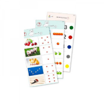 Комплект карточек (10) "Обучающий калейдоскоп для ДО. Познание. Цифры и числа" - «globural.ru» - Апрелевка