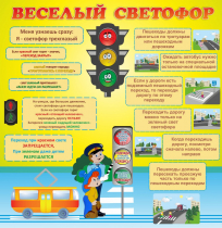 Стенд "Веселый светофор" - «globural.ru» - Апрелевка