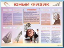 Стенд-уголок "Юный физик" - «globural.ru» - Апрелевка