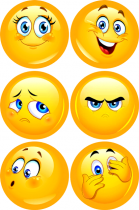 Набор эмоций "Смайлики" - «globural.ru» - Апрелевка