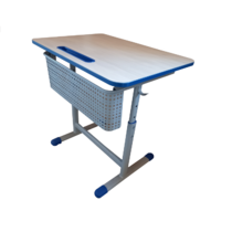 Стол ученический одноместный "Киташка -1" с регулировкой наклона столешницы - «globural.ru» - Апрелевка