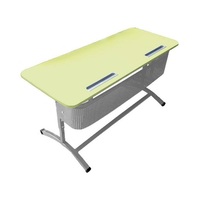 Стол ученический двухместный  "Асташка -2" с наклоном столешницы  - «globural.ru» - Апрелевка