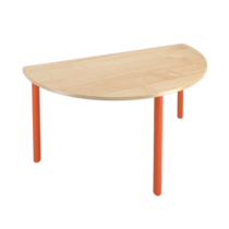 Стол детский полукруглый нерегулируемый ЛДСП - «globural.ru» - Апрелевка