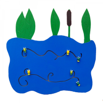 Декоративно-развивающая панель «Пруд» (вариант 1) - «globural.ru» - Апрелевка