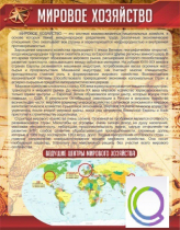 Стенд "Мировое хозяйство" - «globural.ru» - Апрелевка