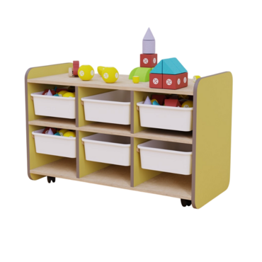 Мобильный модуль для хранения из коллекции «НЕГА» (цвет желтый) - «globural.ru» - Апрелевка