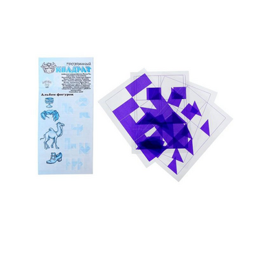 Прозрачный квадрат (синий) - «globural.ru» - Апрелевка