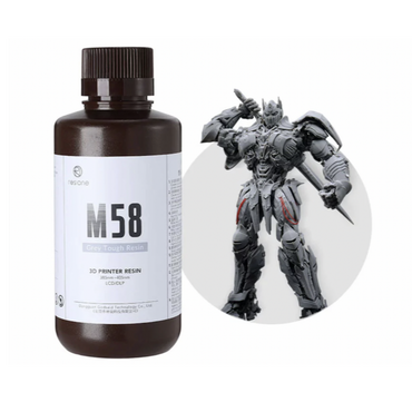 Фотополимерная смола Resione M58 Tough ABS прочная цвет серый - «globural.ru» - Апрелевка