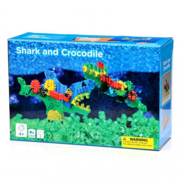 Конструктор STEM Природа и техника «Акула и крокодил» - «globural.ru» - Апрелевка