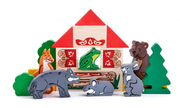 Комплект игрушек для сказкотерапии "Теремок" - «globural.ru» - Апрелевка