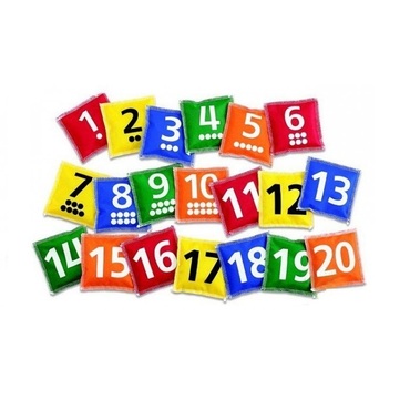 Набор "Мешочки с цифрами"  20 штук - «globural.ru» - Апрелевка